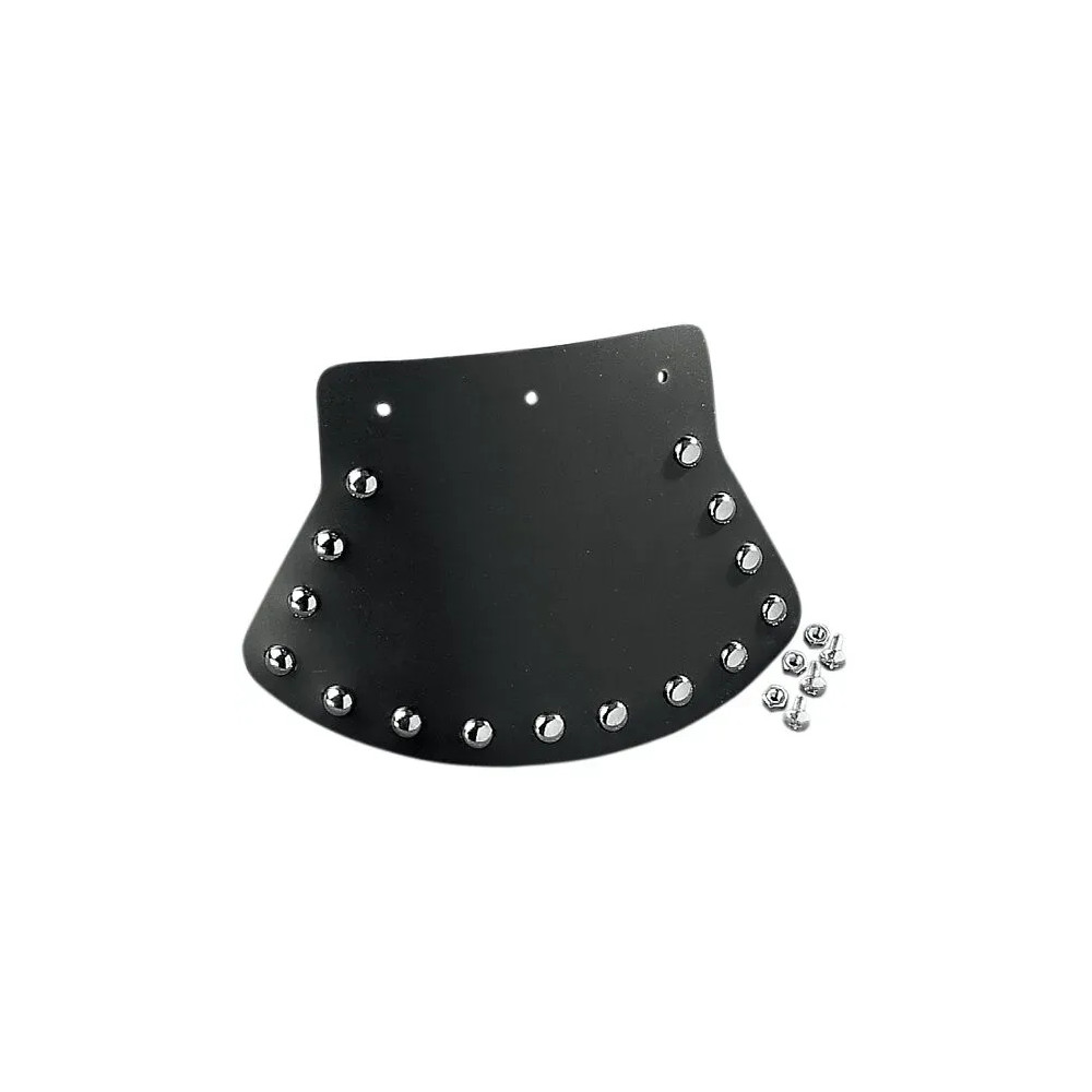 Aleta para barro mediana — 9.5" An. x 6.5" Al., Negro, Cromo