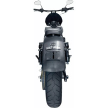 License Plate Mount — Fits all 99-17 HD models with OEM taillights, Black