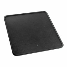 License Plate Frame — natural finish, rear mounting