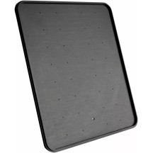 License Plate Frame — natural finish, rear mounting