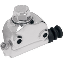 Rear Brake Master Cylinder — 19.1 mm (3/4"), chrome