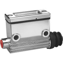 Rear Brake Master Cylinder — 19.1 mm (3/4"), rear, polished chrome
