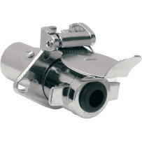 Five-Pin Male/Female Connector — Trailer hitch, Chrome