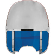 Parabrisas acrílico de repuesto — 56 cm (22-1/8 in), Azul, Transparente