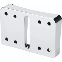 License Plate Mount Adapter Cubes — Harley-Davidson®, chrome, rear fender