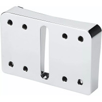 License Plate Mount Adapter Cubes — Harley-Davidson®, chrome, rear fender