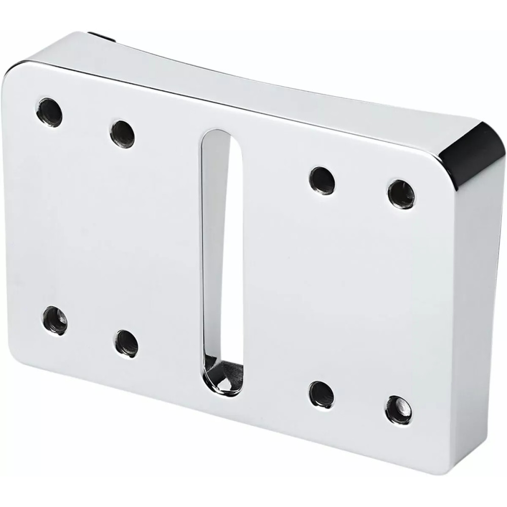 License Plate Mount Adapter Cubes — Harley-Davidson®, chrome, rear fender