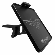 Side Mount License Plate Holder — 20 cm (7-7/8"), 18 cm (7"), Harley-Davidson®, Black