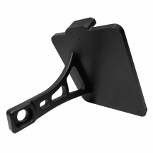 Side Mount License Plate Holder — 13 cm × 21 cm, Black, Harley-Davidson®