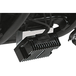 Soporte regulador personalizado — cromo, requiere dos pernos 1/4-20 x 1/2 in y dos 3/8-16 x 2-3/4 in