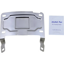 Kit de reubicación de matrícula — Harley-Davidson, montaje bolt-on trasero, aluminio