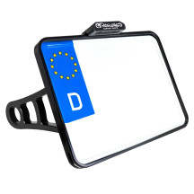 License Plate Side Mounts — 3/4" axle, 20 cm height