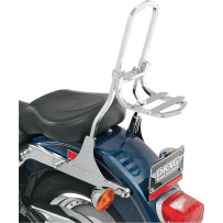 Sissy Bar Luggage Rack — Chrome