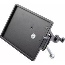 License Plate — 21 x 17 cm, Slide-In, Black