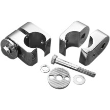 Chrome Universal Accessory Mounts — 1" tubing