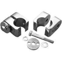 Chrome Universal Accessory Mounts — 1" tubing