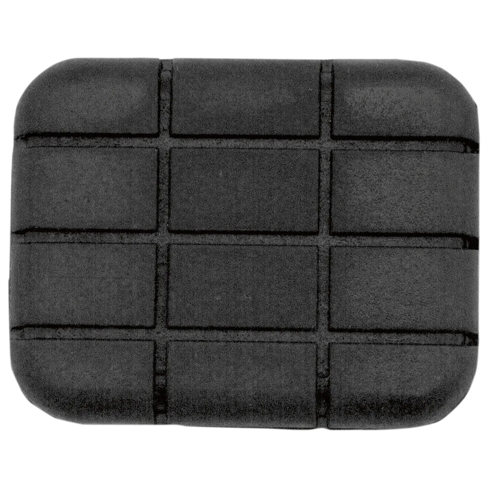 Chrome Brake Pedal Pad — Black