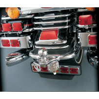 Ball Mount Trailer Hitch Receptacle Kit — 5-pin, Chrome