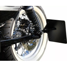 License Plate Holder — 13 cm x 21 cm, Black