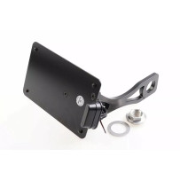 License Plate — 21 cm × 13 cm, black