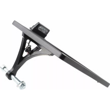 License Plate — 20 cm × 18 cm, black