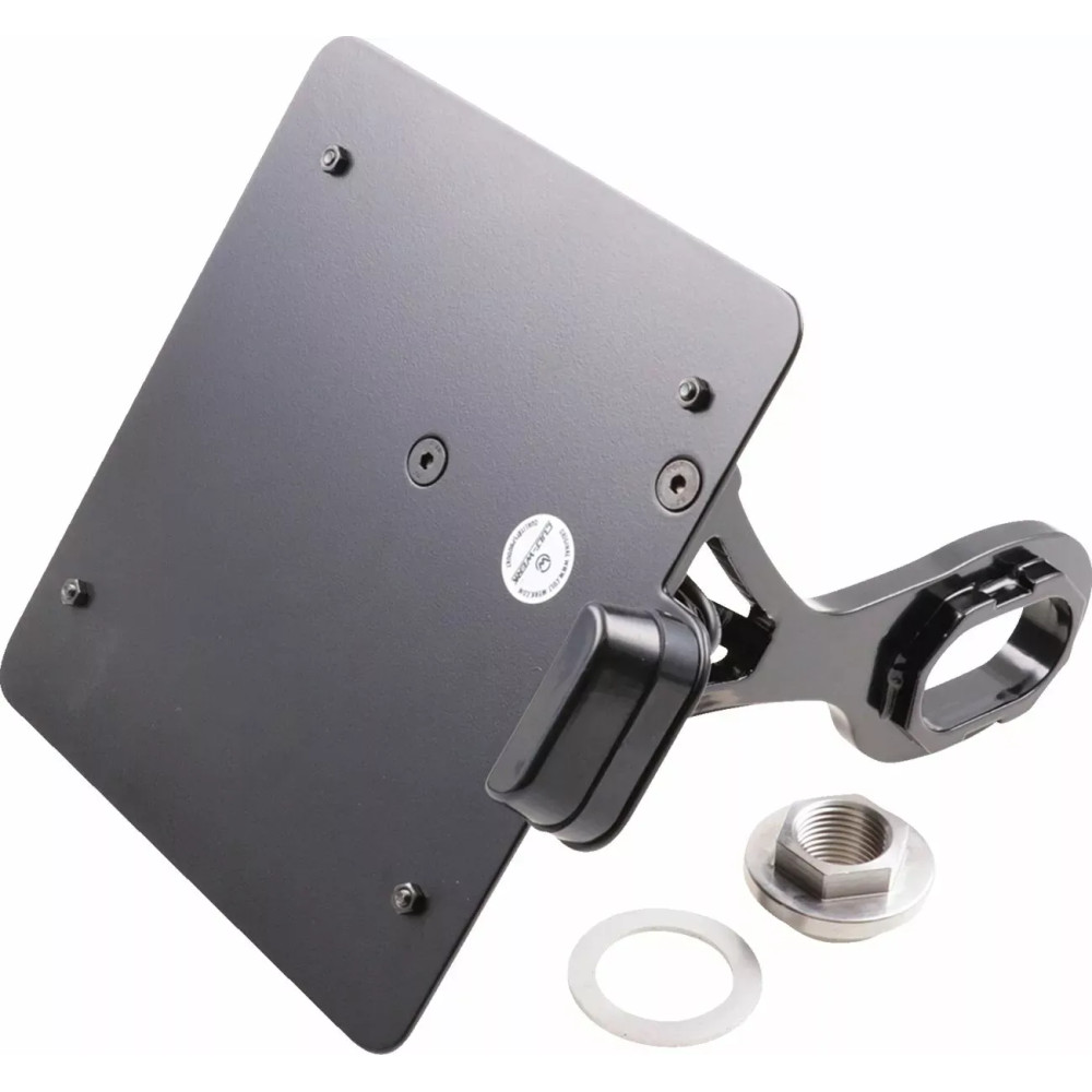 License Plate Holder — 20 cm × 18 cm, black