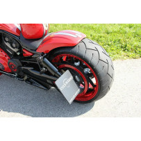 License Plate — 20 cm × 18 cm, Black