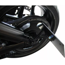 License Plate — 20 cm × 18 cm, Black