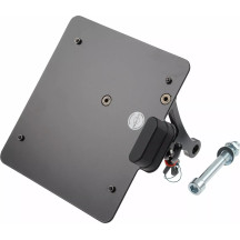 License Plate — 20 cm × 18 cm, Black