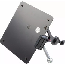 License Plate Holder — 20 cm x 18 cm, black