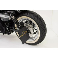 License Plate — 17 cm x 17 cm, black