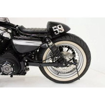 License Plate — 17 cm x 17 cm, black