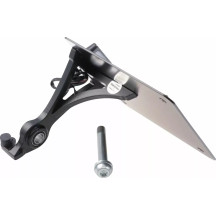 License Plate — 17 cm x 17 cm, black