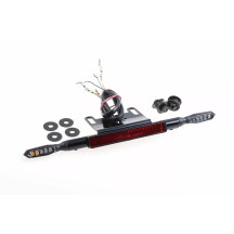 License Plate Kit — Black, steel