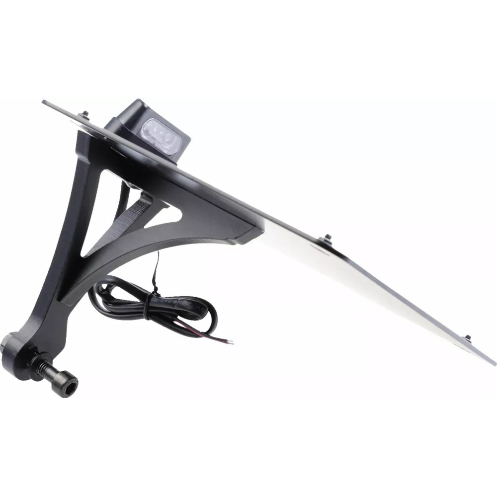 License Plate Kit — steel, black