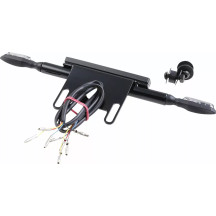 License Plate Kit — steel, black