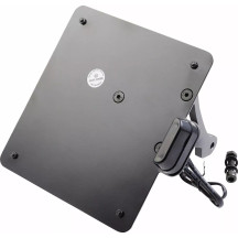 License Plate Kit — steel, black