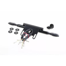 License Plate Kit — HD-SPS021-CH, Black