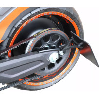 Placa de matrícula — 14 cm (5-1/2"), 18 cm (7"), negro