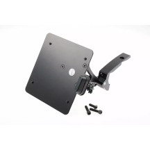 Placa de matrícula — 14 cm (5-1/2"), 18 cm (7"), negro