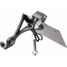 License Plate Holder — 14 cm x 18 cm, black