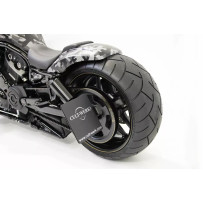 License Plate Holder — 14 cm x 18 cm, black