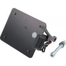 License Plate Holder — 14 cm x 18 cm, black