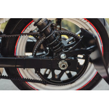 License Plate Holder RH975 — 20 cm height, 18 cm width, black