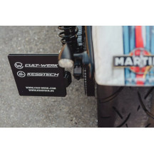 License Plate Holder RH975 — 14 cm x 18 cm, LED, black