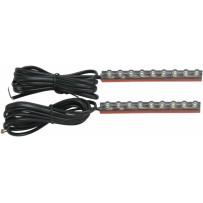 Stingerz® luz LED de acento — 88.9 mm (3-1/2"), verde, montaje adhesivo