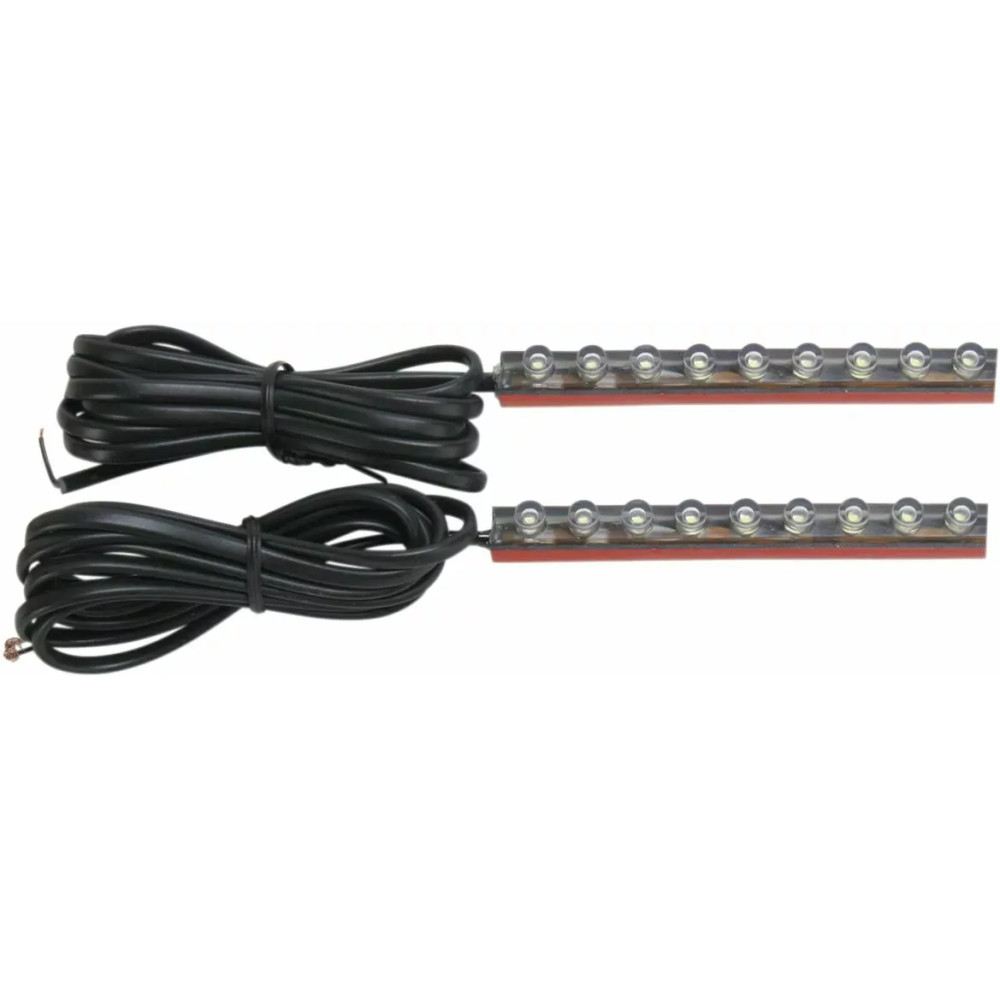 Stingerz® luz LED de acento — 88.9 mm (3-1/2"), verde, montaje adhesivo