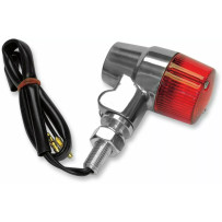 Round Marker Lights — 36 mm lens, 55 mm length, red