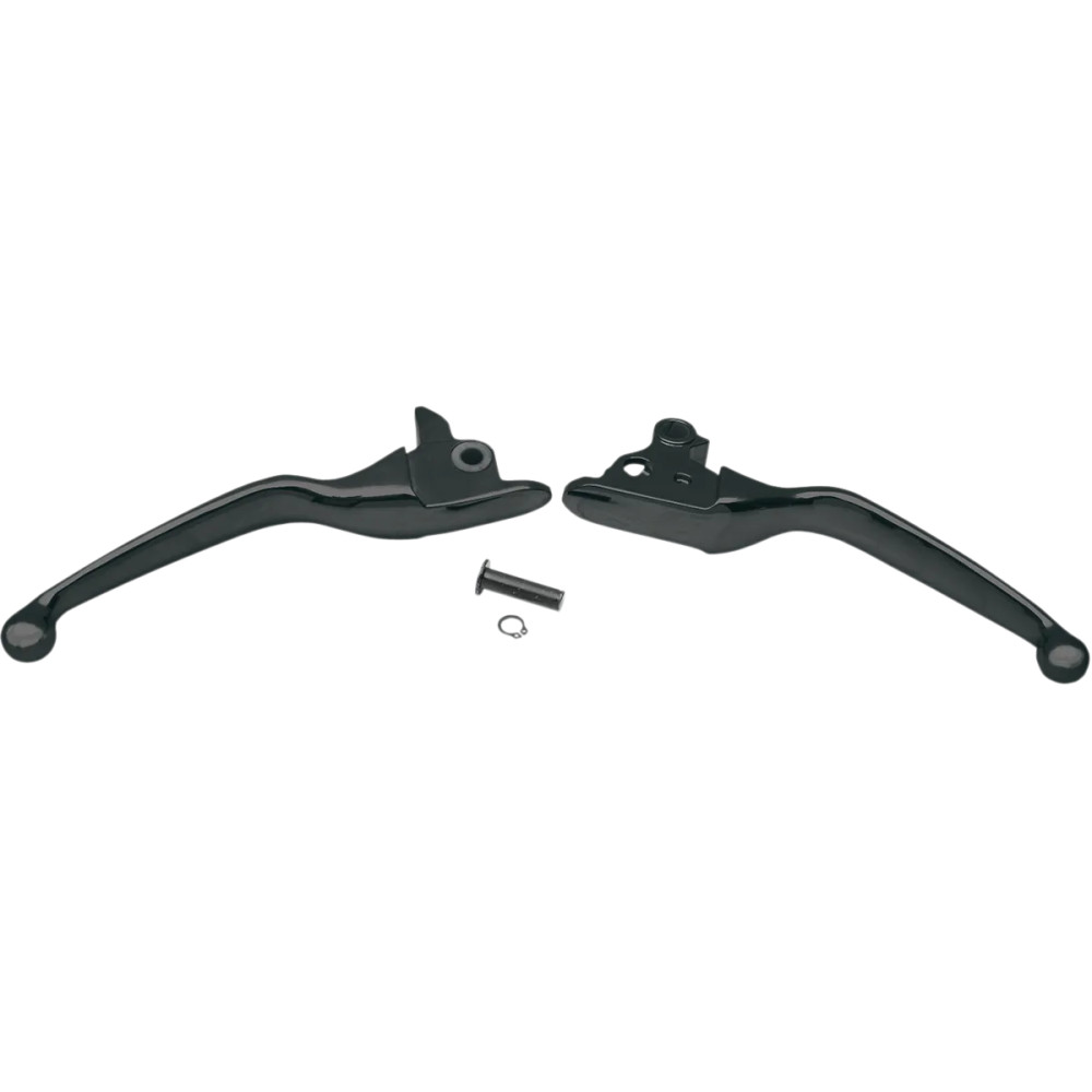 Wide Blade Lever Set — Brake & Clutch, Black