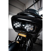 Inserciones de ventilación Genesis® 4 Dynamic LED Road Glide® — Harley-Davidson®, par